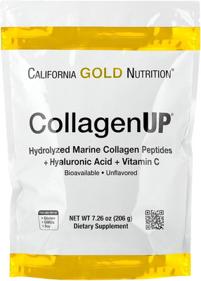 Collagenup , Hydrolyzed Marine Collagen Peptides with Hyaluronic Acid and Vitami