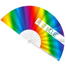 Pride Rainbow Fan