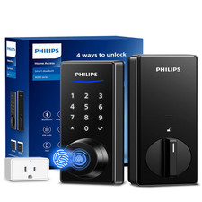 Philips Wi-Fi Smart Door Lock Keyless Entry Door Lock App Controlfingerprint