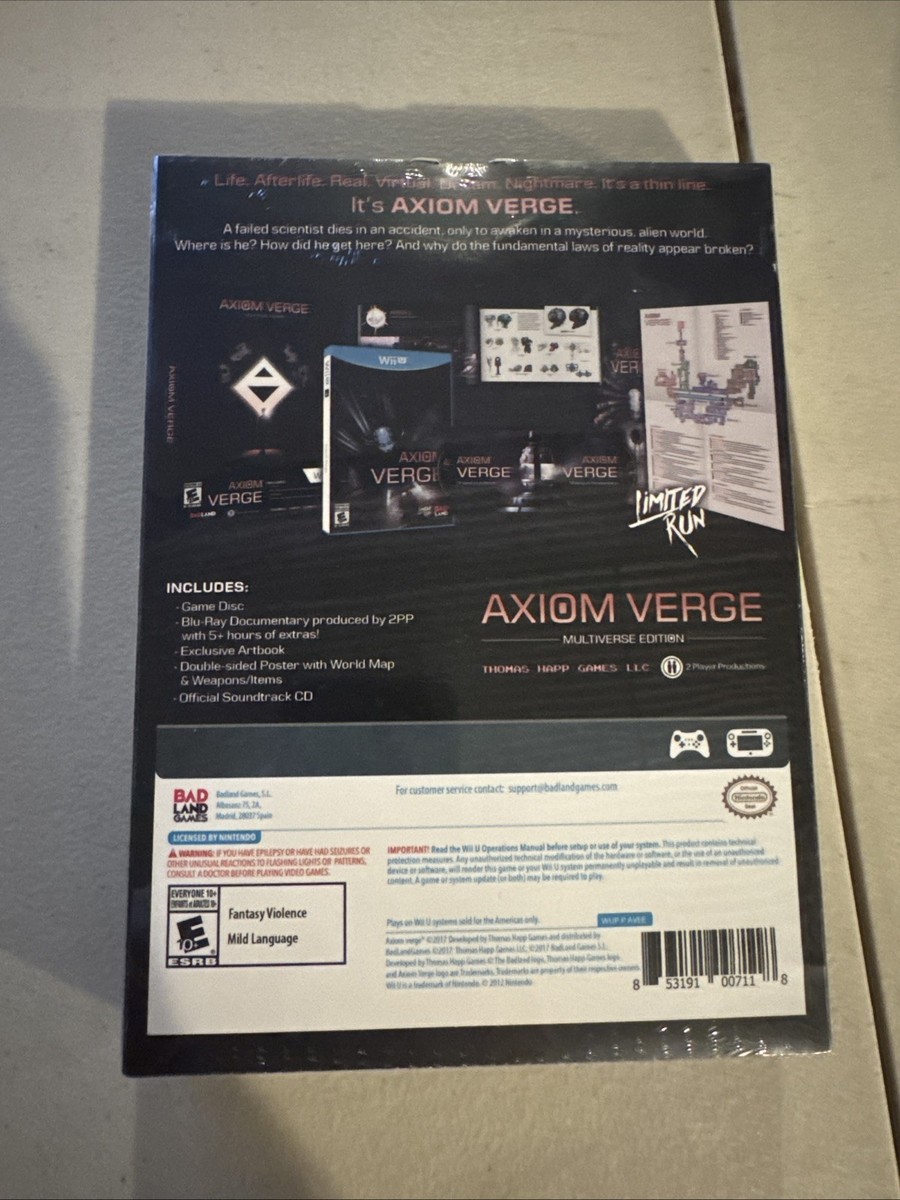 Axiom Verge Multiverse Edition (Wii U) for sale online | eBay