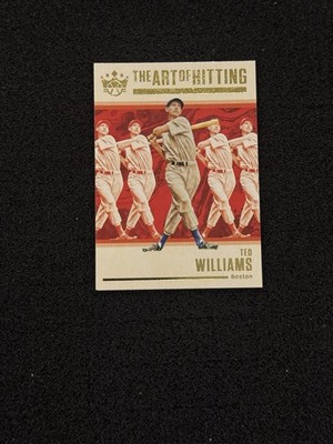 2021 Panini Diamond Kings The Art of Hitting Ted Williams #AOH-1 HOF Red Sox