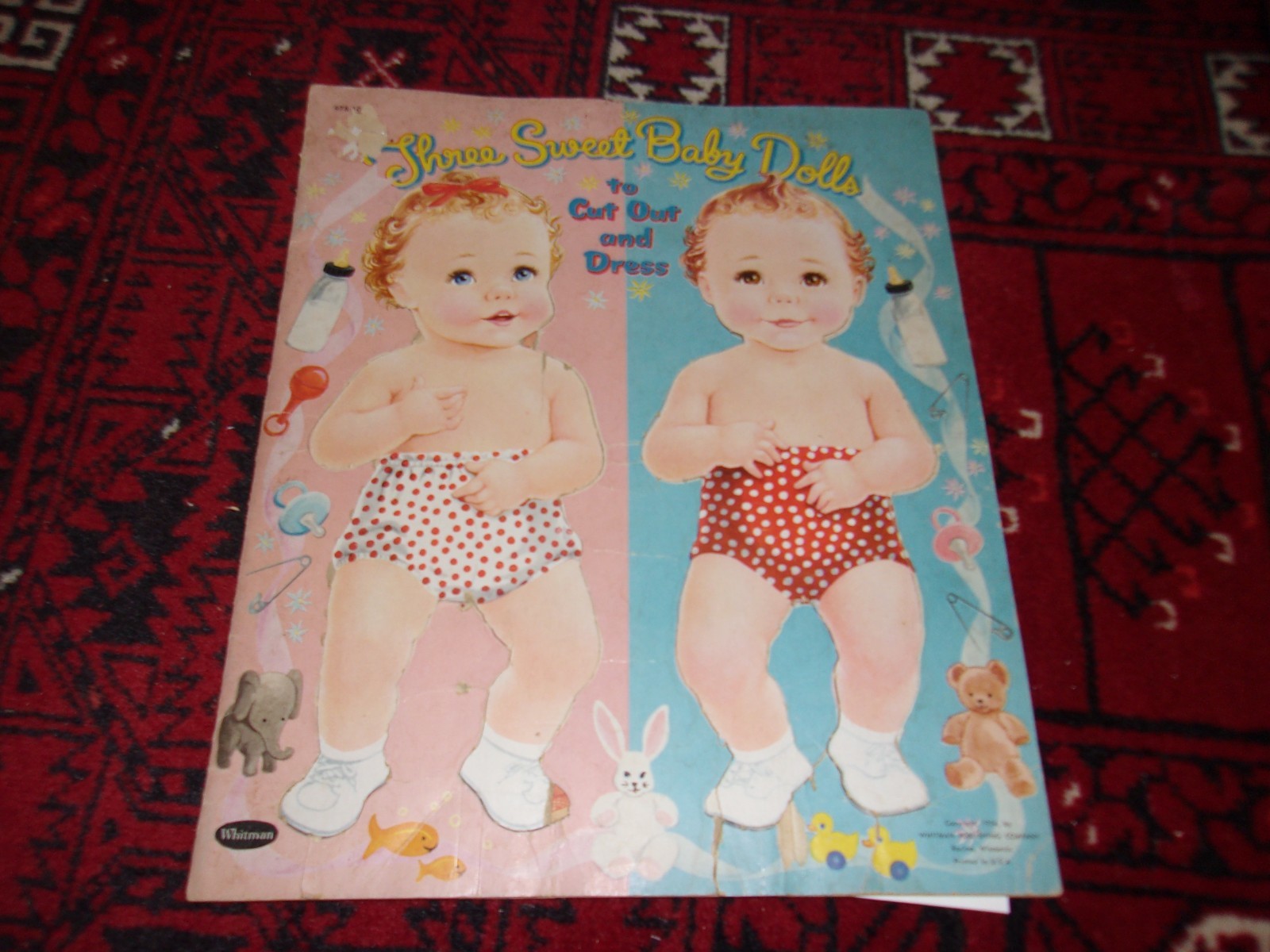 , Whitman Vintage Paper Dolls Book, 1954