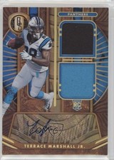 2021 Gold Standard Rookie Jersey Double /149 Terrace Marshall Jr #257 Auto 09nc
