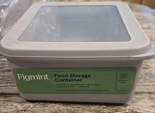 Figmint Food Storage Container Lilac Color Holds 5 Cups New (208)