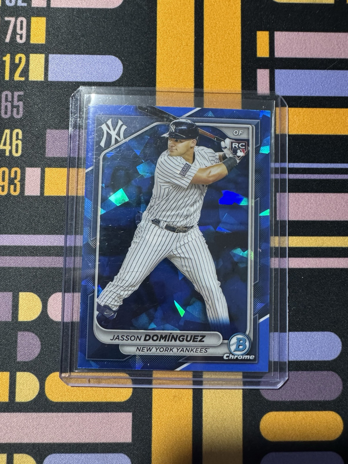 2024 Bowman Chrome Sapphire Edition Jasson Dominguez RC NY Yankees #94