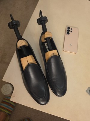Bally Men's Shoes Size US 11  Geremy Model made in Switzerland.