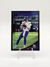 Kirk Cousins 2018 Donruss Press Proof Black SP #/10 #255