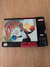 Michael Jordan Chaos in the Windy City SNES CIB Complete — Original Box & Manual