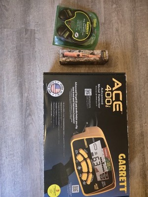 Garrett Ace 400i Metalldetektor mit Pro-Pointer und Zubehör
