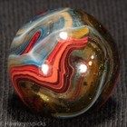 JABO LEMONADE OXBLOOD UV AV Swirl Marble 23/32" Mint Hawkeyespicks sg — photo 6