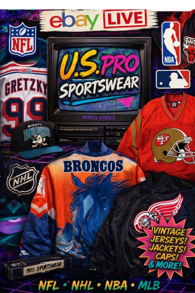 U.S. PRO SPORTSWEAR SHOW NHL NFL NBA MLB