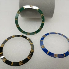 Gold Scale Ceramic Bezel Outer Diameter 38mm Inner Diameter 30.5mm Watch Bezel