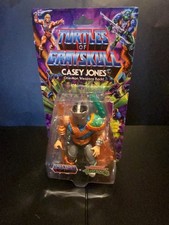 TMNT Turtles of Grayskull Casey Jones One Man Weapons Rack Action Figure