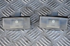 Lexus RX 450h 2019-2022 GYL25 facelift rear number plate LED lights pair