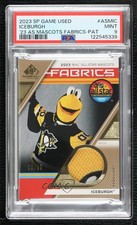 2023-24 SP Game Used All-Star Mascot Fabrics 13/35 Iceburgh PSA 9 MINT Patch i1f