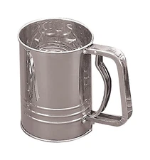 Fox Run 4653 Silver Stainless Steel 3-Cup Capacity Classic Flour Sifter 4 W in.