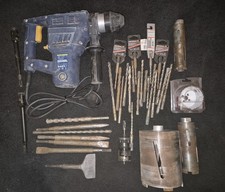 Mac Allister MRH900 Rotary Hammer SDS Plus Drill plus SDS Drill bits.