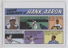 2022 Topps Heritage 1973 Topps Comics Hank Aaron #73TC-22 HOF 1x8