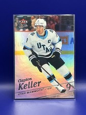 Clayton Keller  2025-26 Fleer Ultra #120 SP Rainbow Foil Utah Mammoth