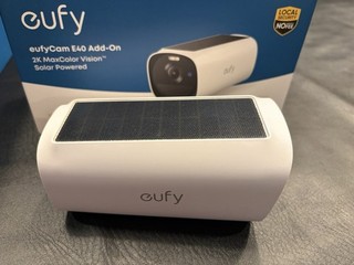 eufy eufyCam E40 Add On Solar Powered Security Camera Used Requires HomeBase
