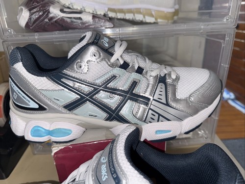 ASICS Gel Nimbus 9 Pure Silver /French Blue Size 11 Men’s Sneakers - Picture 5 of 18
