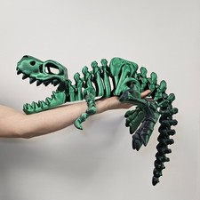 Giant T-Rex Skeleton 3D Printed | Articulated Tyrannosaurus Rex