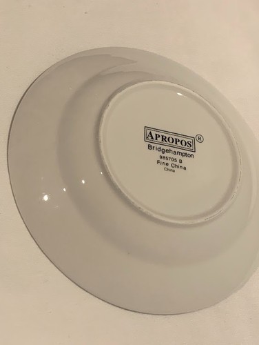 4 Ensaladeras de cereales para sopa Bridgehampton de 8" porcelana fina 985705 B - Imagen 3 de 4