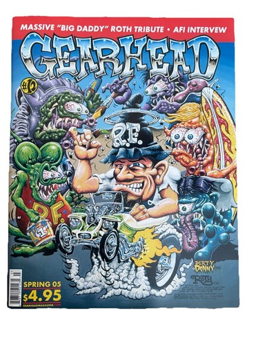 Lot of 7 New Gearhead Magazines Lowbrow Punk Hot Rods Kustom Kulture Automotive - Picture 16 of 24