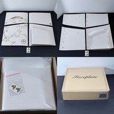 PlayStation 5 Ghost of Yotei White PS5 Slim Faceplate Cover Plate Shell Disc