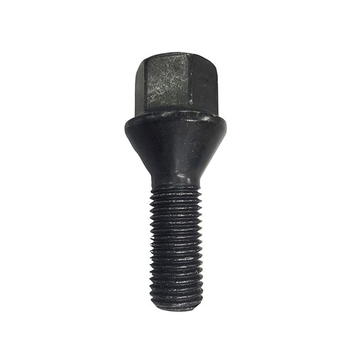 10 Schwarze Radschrauben Radbolzen Kegelbund M12x1,5 30mm KIA MINI Nissan Opel - Bild 5 von 7
