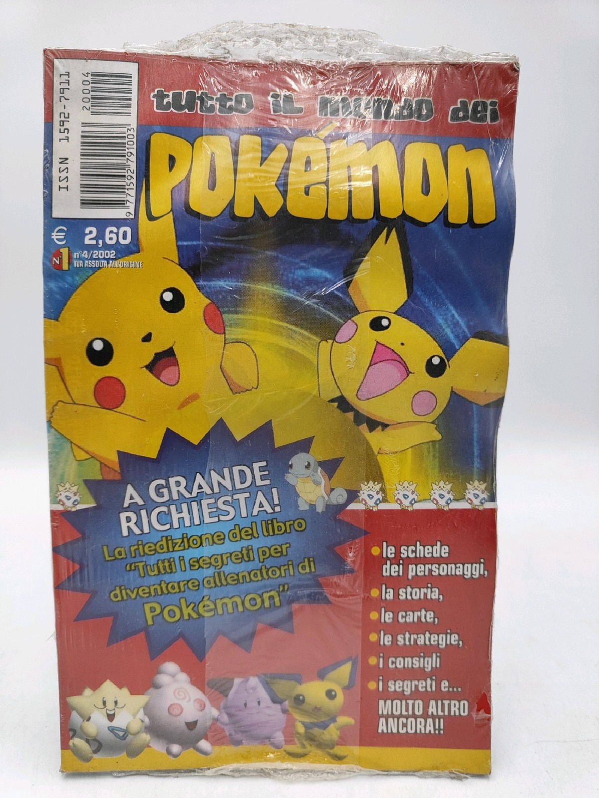 Pokémon 2002 Segreti Allenatori: Schede Originali Sigillate - Stock