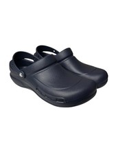 Crocs NEW Bistro Work Clogs Navy Blue Men  s 11 Restaurant Healthcare Hospitality