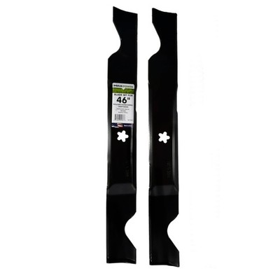 Maxpower 561739B 2 Blade Set For 46 Cut Craftsman Husqvarna Poulan Replaces Oem