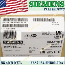 Brand New in Box Siemens 6ES7 134-6HB00-0DA1 Free Ship US Analog Input Module