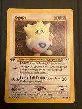 Togepi [1st Edition] #51 Prices | Pokemon Neo Genesis | Pokemon Cards
