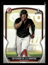 Deyvison De Los Santos 2023 1st Bowman Draft Rookie #BP-116 Diamondbacks *244