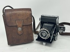 Zeiss Ikon Nettar 515 w/case. 6x4.5 Folder, GOOD Condition, Needs Some TLC. READ