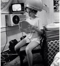 Rare MCM Vtg Lady Schick Console Hair Hood Dryer Deluxe 60s Beauty Salon Shop 