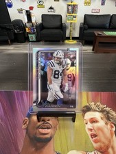 2025 Topps Chrome Football Tyler Warren Rookie Refractor #346 JD