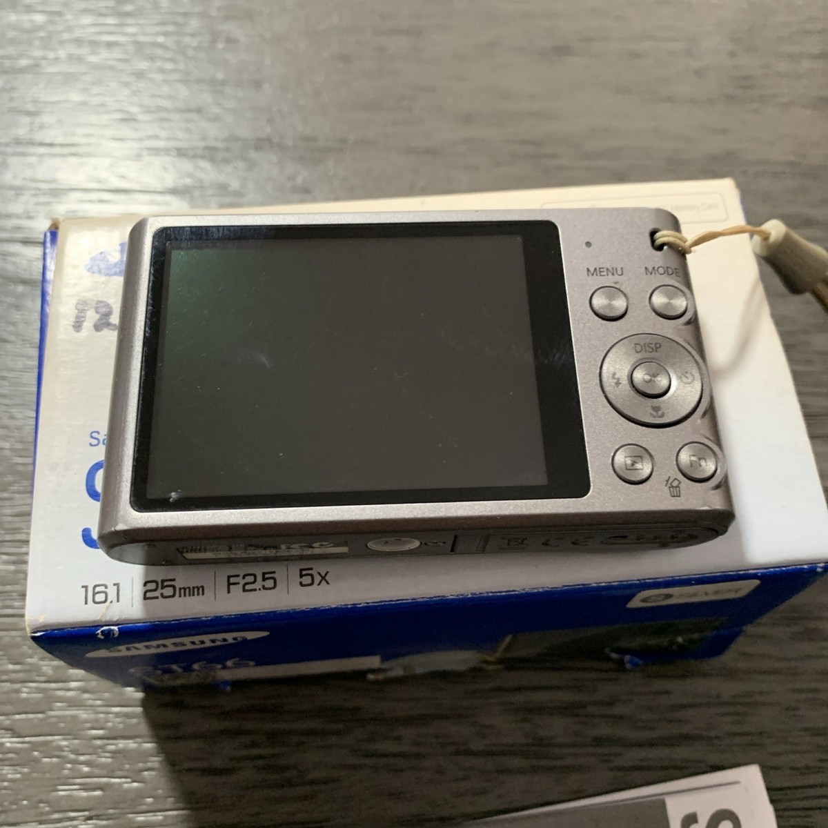 Samsung ST Series ST66 16.1MP Digital Camera w/ Battery & No