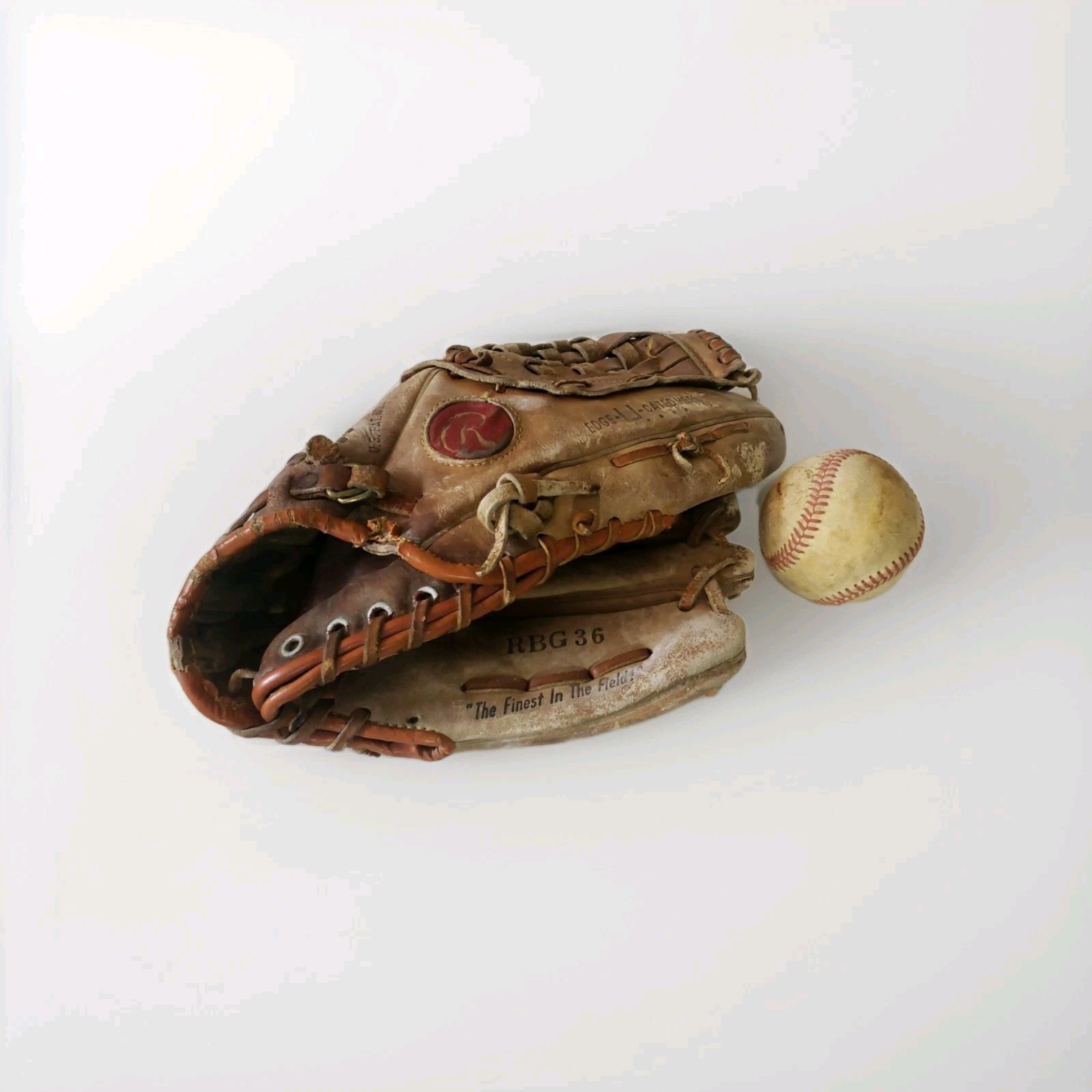 & Ball Decor Distressed Rare