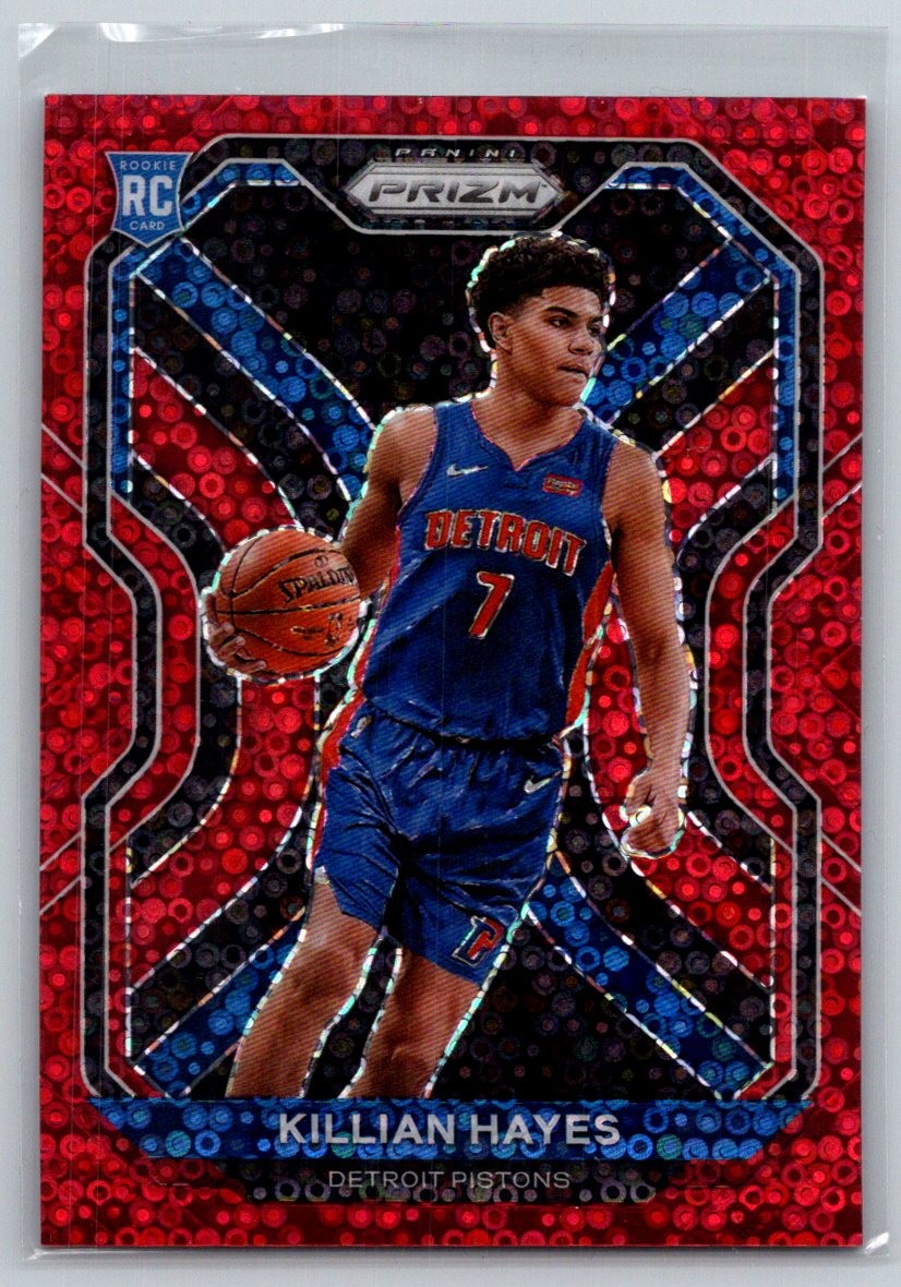 2020-21 Panini Prizm #270 Killian Hayes Fast Break Red Prizms #/125