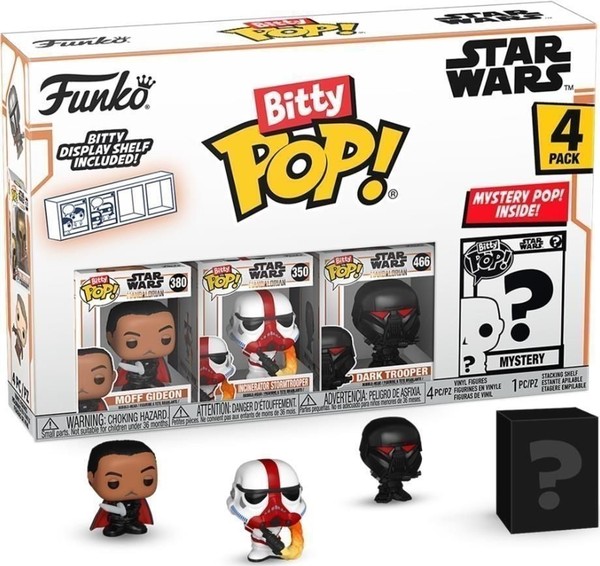 Gadget -D- Star Wars: Funko Pop! Bitty Pop! - The Mandalorian - Moff Gideon (4 P-image