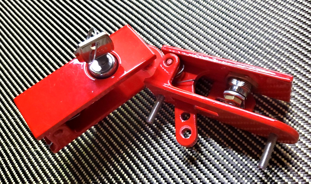 F40 Ferrari Door Handles Exterior w/ keys. Great Shape.