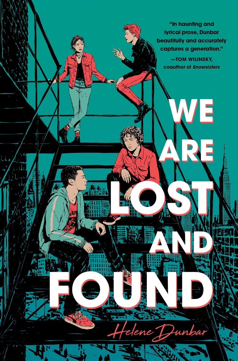 We Are Lost and Found by Helene Dunbar (hardcover) (2019) (New)