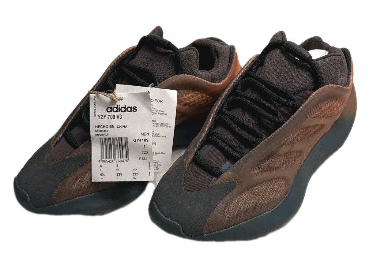 Adidas Yeezy 700 V3 GY4109 Copper Fade Men's Size 4.5 NEW IN BOX Athletic Trendy thumbnail 2
