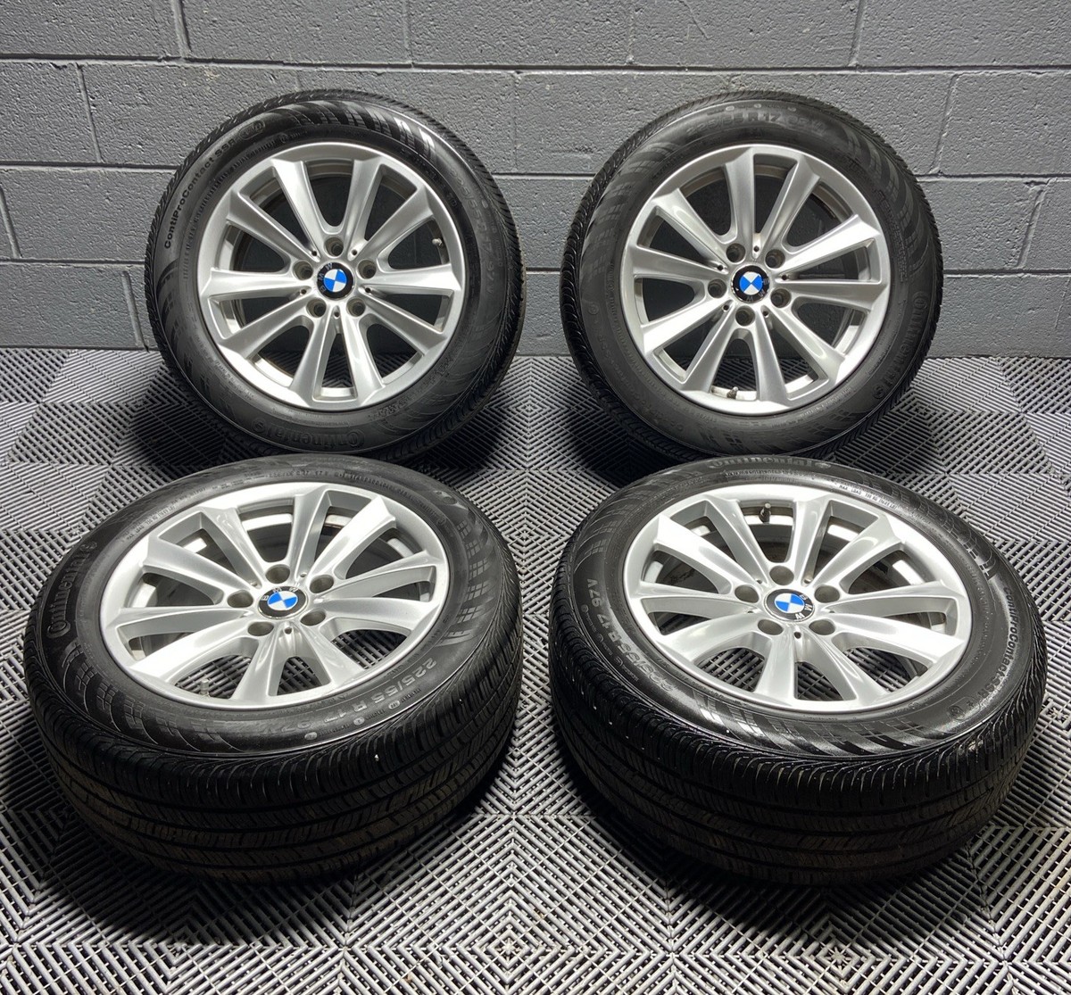 2011-2016 BMW F10 528i Wheels Rims Disc Set of 4 8j x 17 ET30 OEM