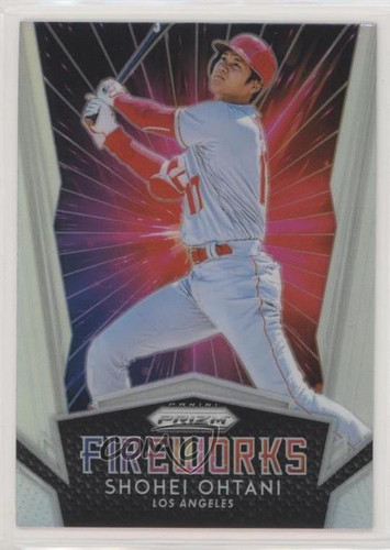 2019 Panini Prizm Fireworks Silver Prizm Shohei Ohtani #F15
