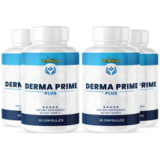 Derma Prime Plus- Skin Support with Collagen Complex- 4 Bottles- 360 Capsules