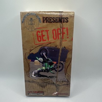 Get Off! VHS Tape Full Throttle Productions Bike Crashes Highlight Vintage NOS!!